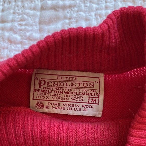 vintage Pendleton mock neck sweater - Picture 5 of 7